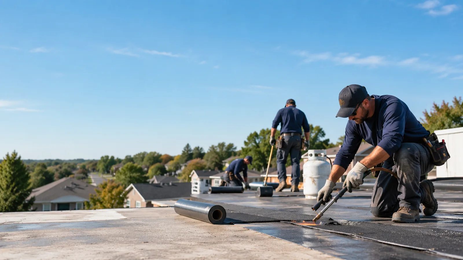 Flat Roof Leak Repair providers in Lefors, TX